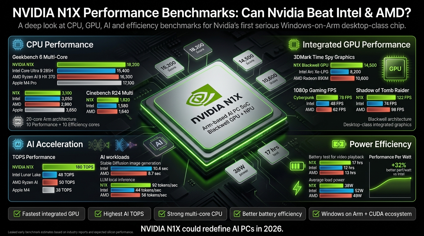 Nvidia N1X Performance