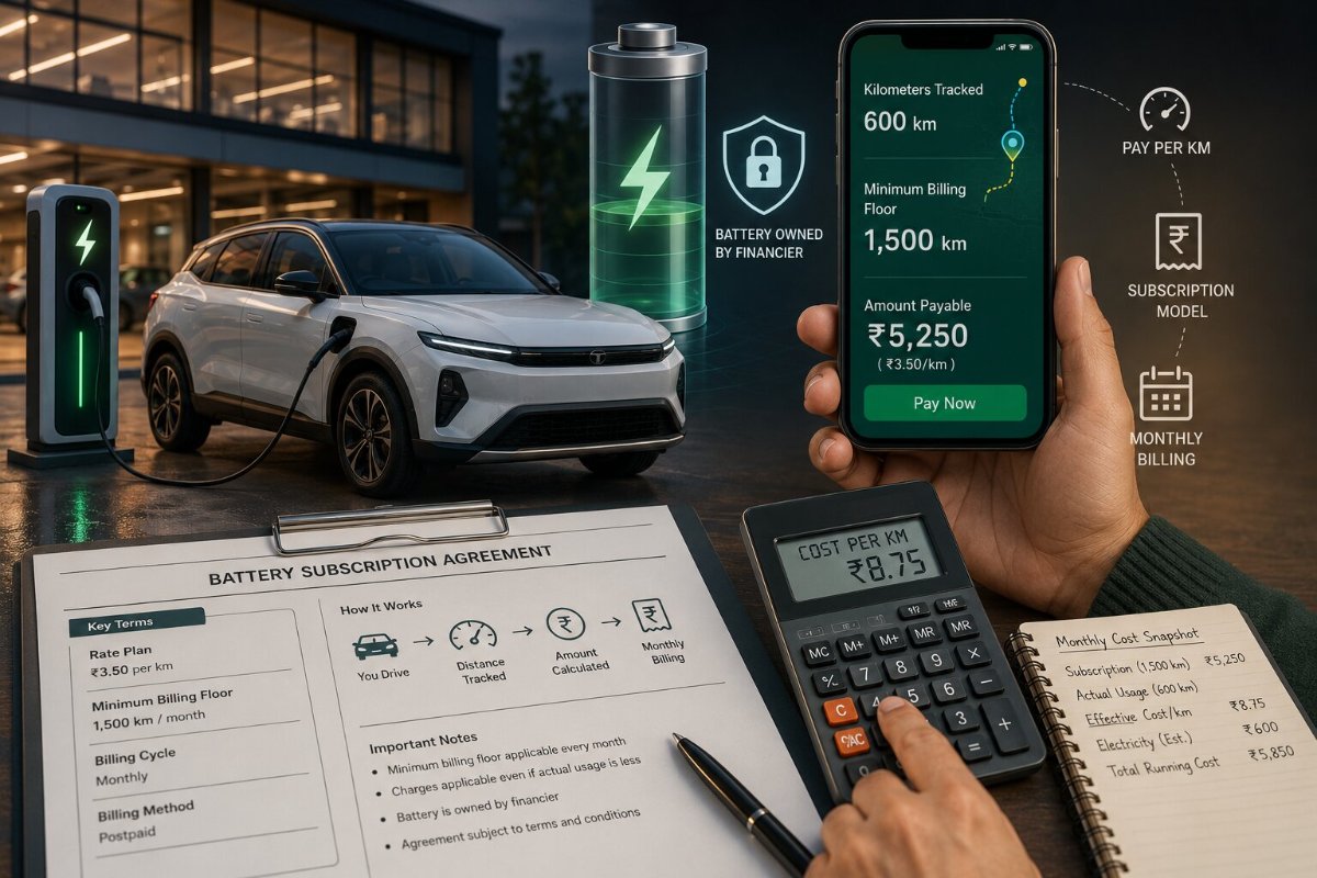 Electric vehicle subscription billing overview