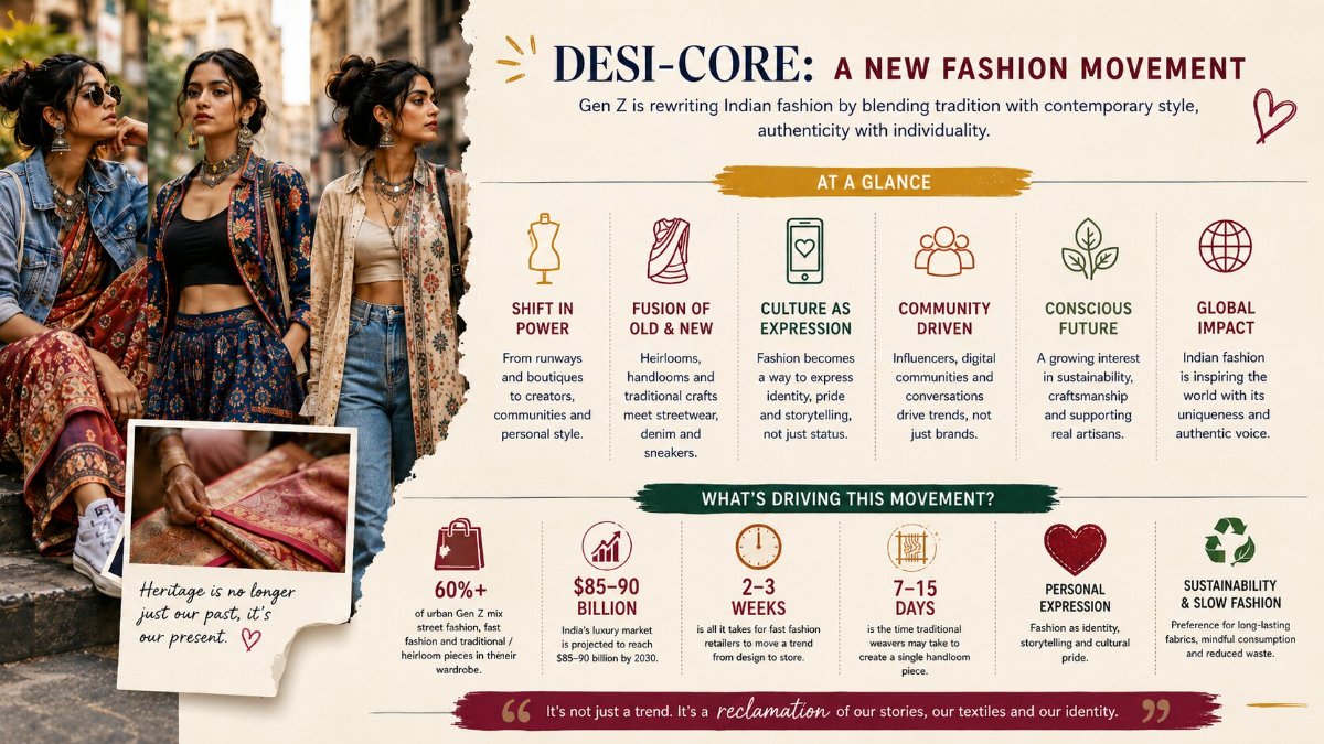Desi-core: Gen Z fashion revolution