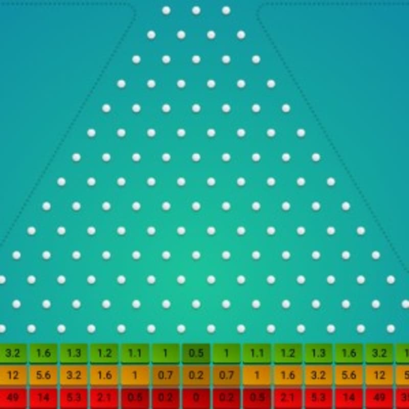 Plinko Spribe — bille rebondit sur la grille de plots