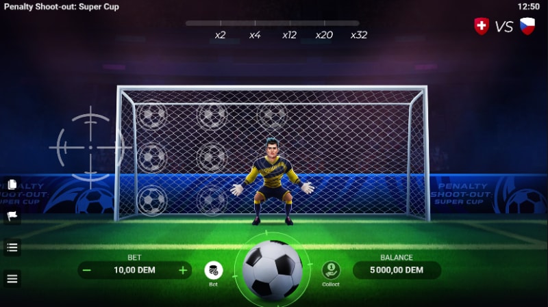 Penalty Shoot Out Super Cup Evoplay — multiplicateur casino en ligne