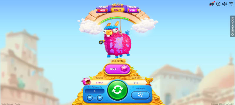 Tapinata Turbo Games — démo gratuite