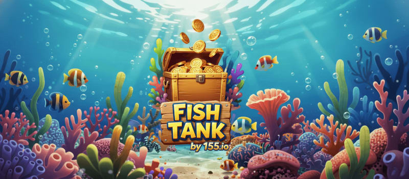 Fish Tank 155.io — démo gratuite mobile