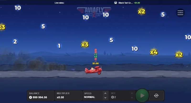 Avia Fly InOut Games — démo gratuite