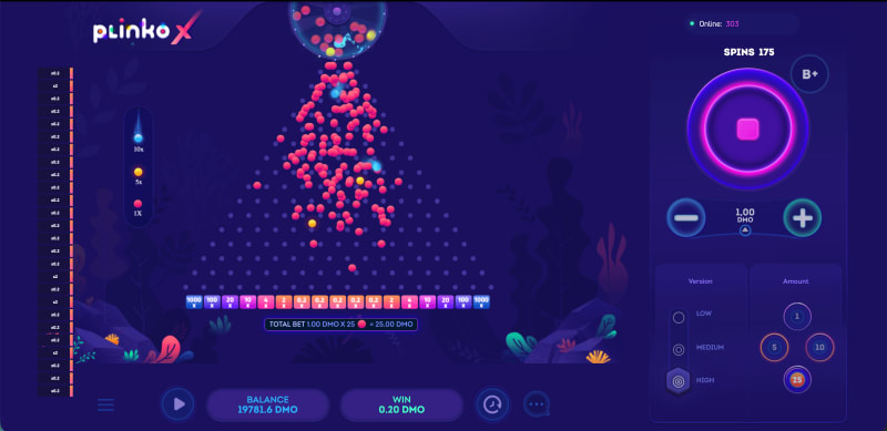 Plinko X SmartSoft Gaming — démo gratuite