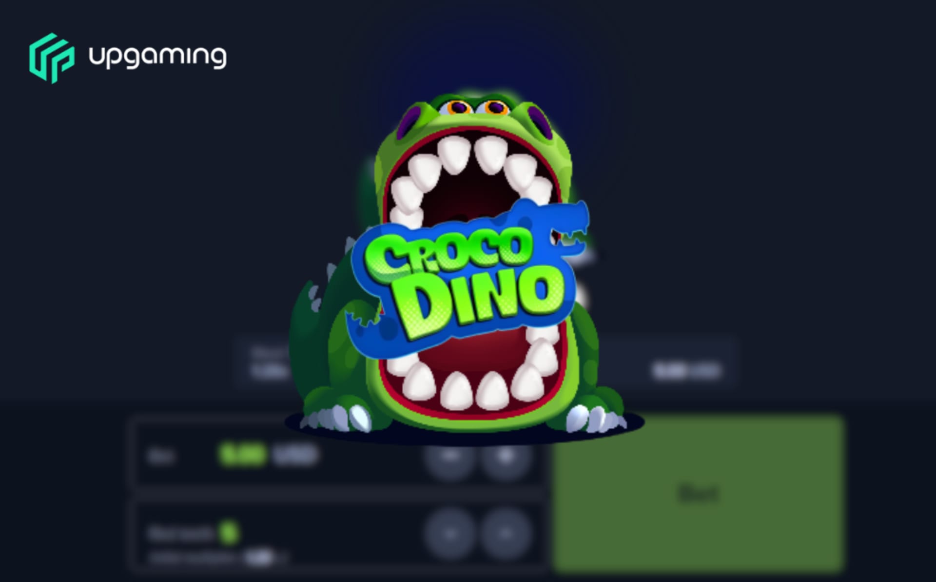 Croco Dino Upgaming — bannière