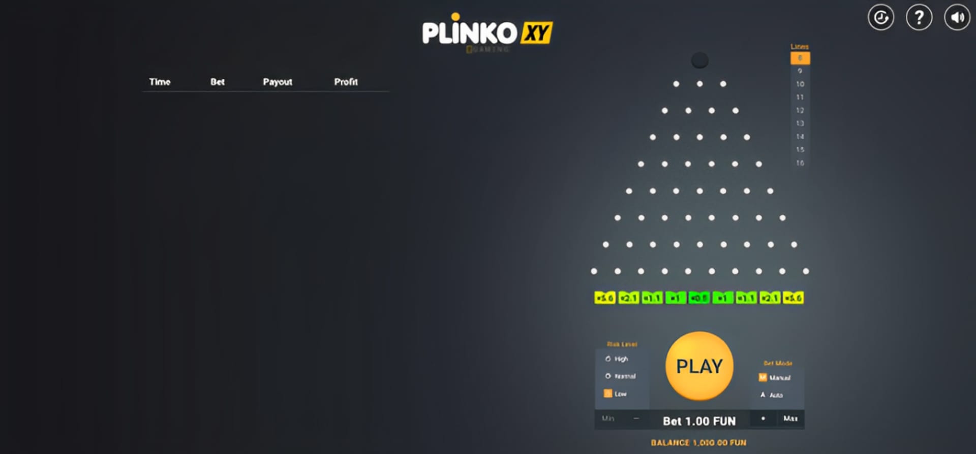 Plinko XY