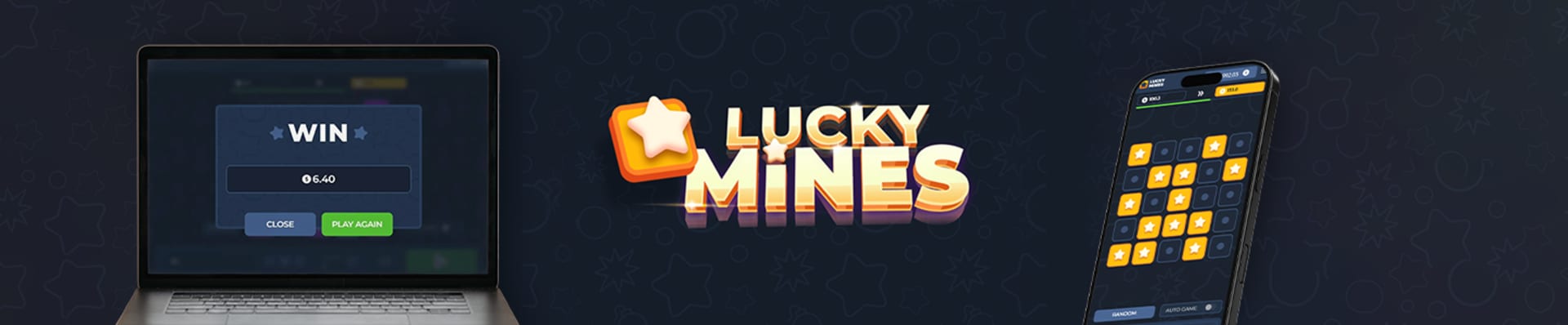 Lucky Mines InOut Games — banner