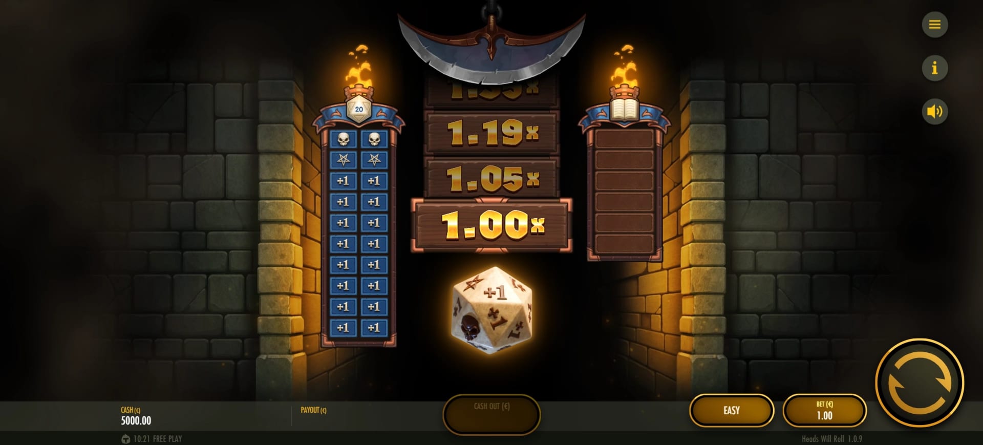 Heads Will Roll Thunderkick — gameplay et RTP