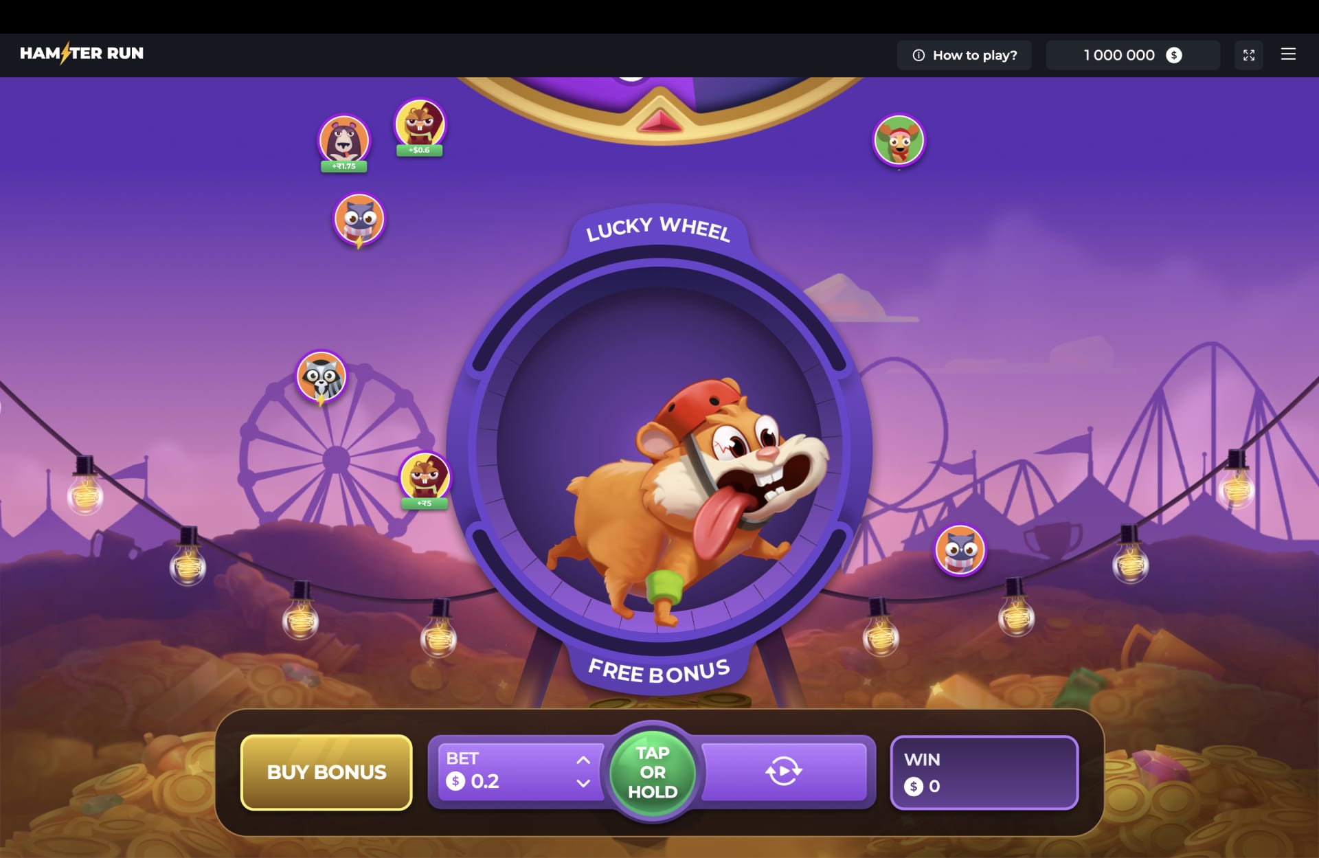 Hamster Run InOut Games — gameplay et RTP