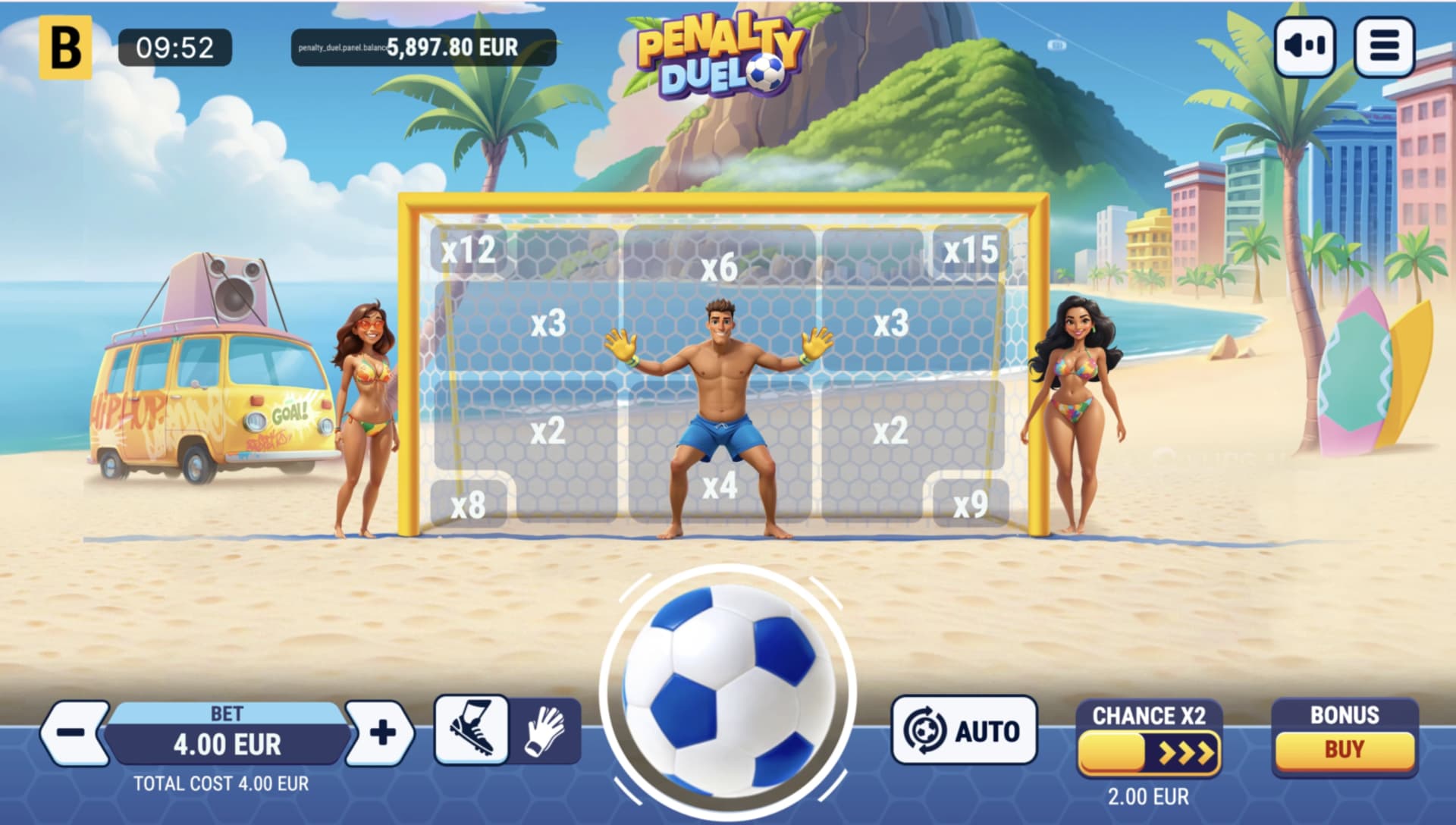 Penalty Duel — RTP 96,5% version mobile