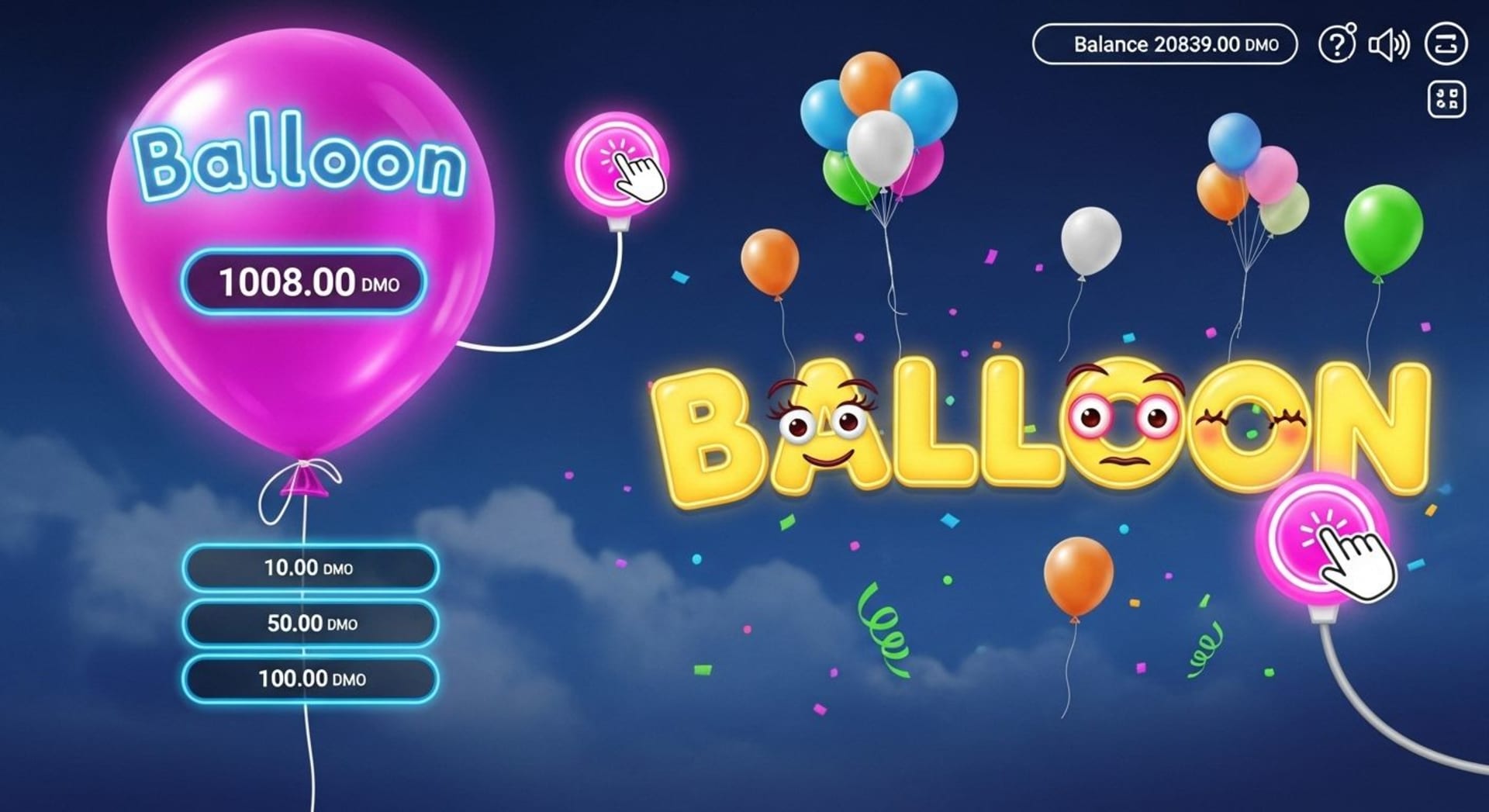 Balloon SmartSoft Gaming — multiplicador cassino