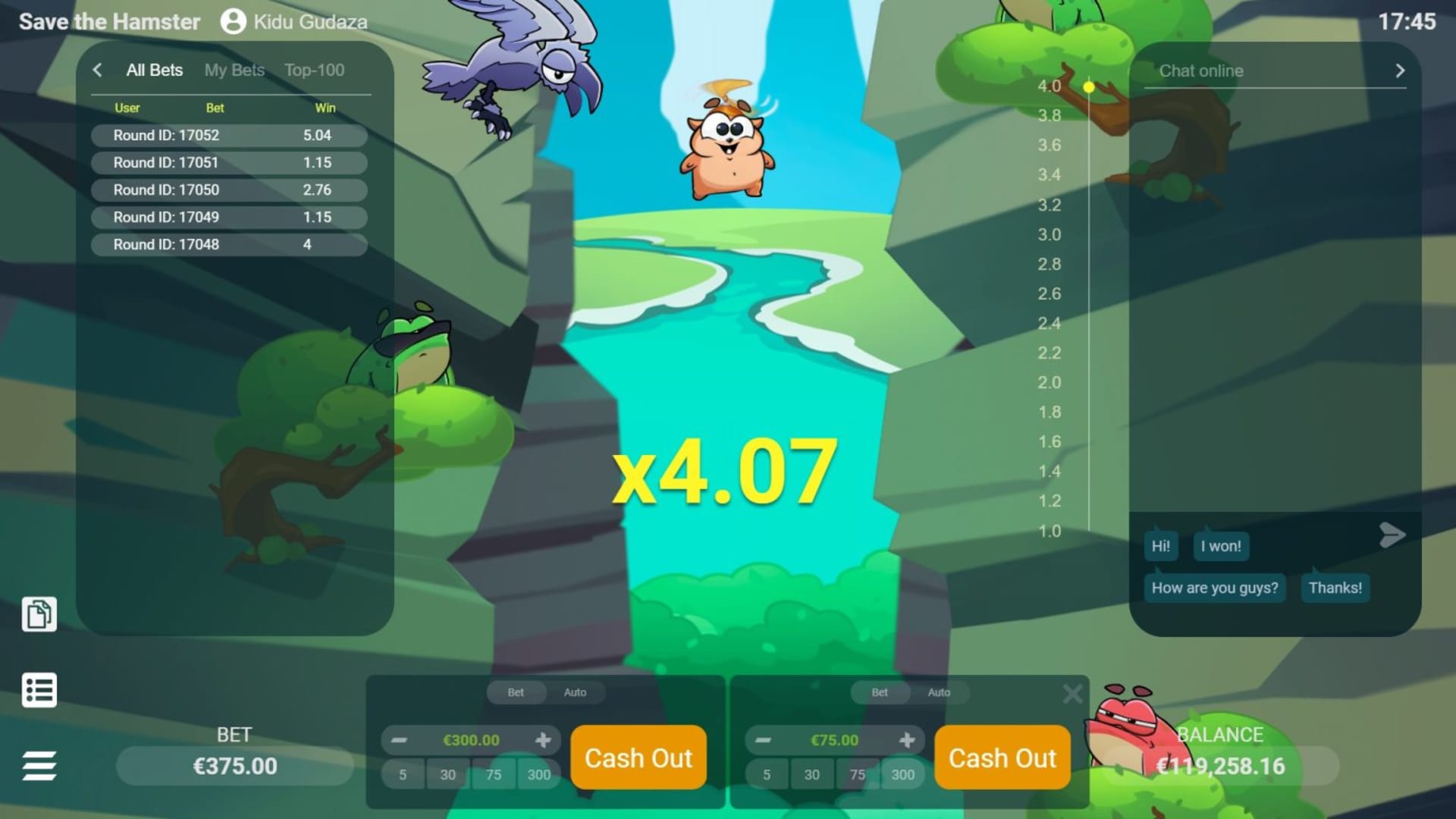 Save the Hamster Evoplay — gameplay et RTP