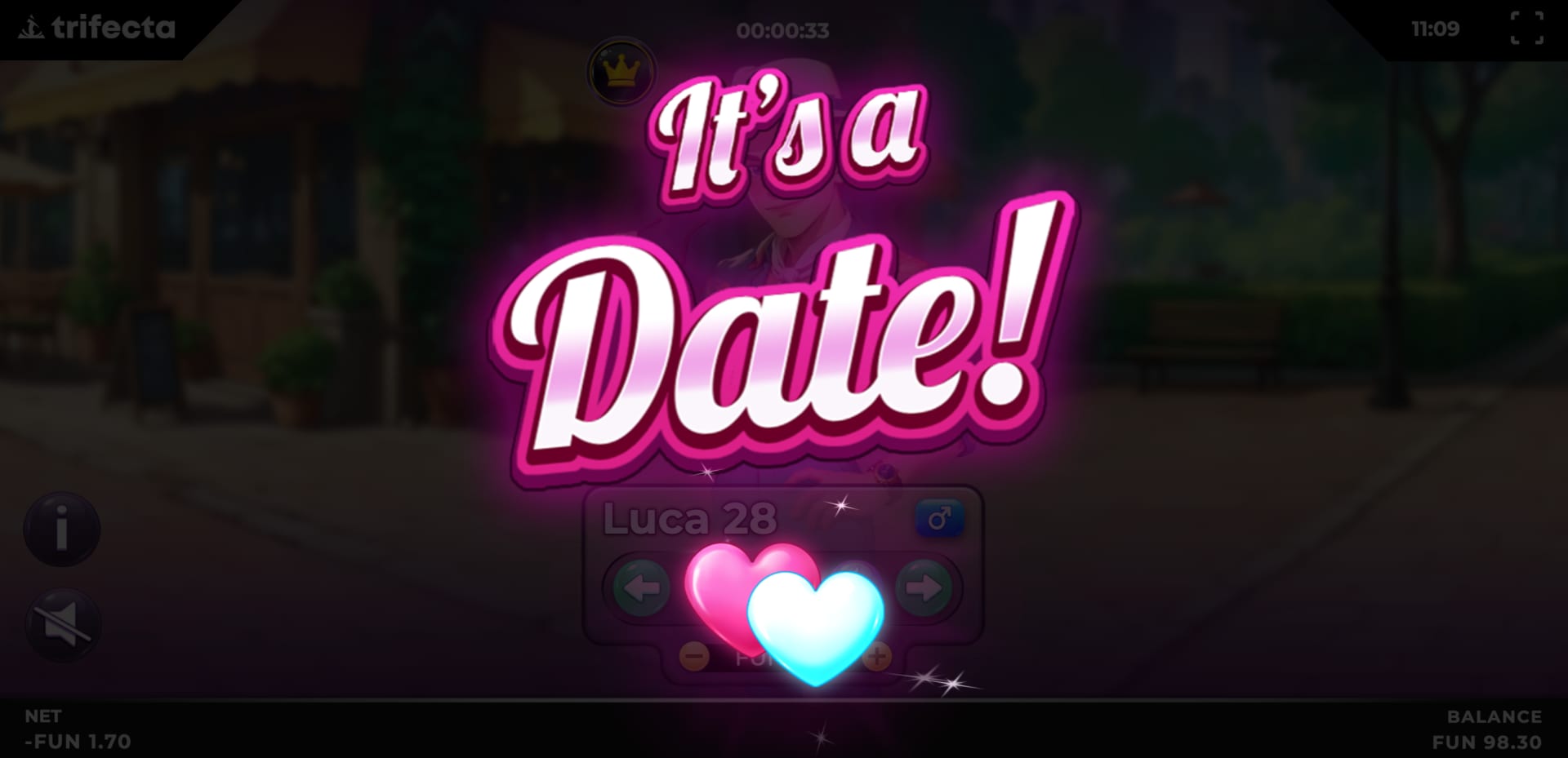 Spin Dating Trifecta Gaming — démo gratuite