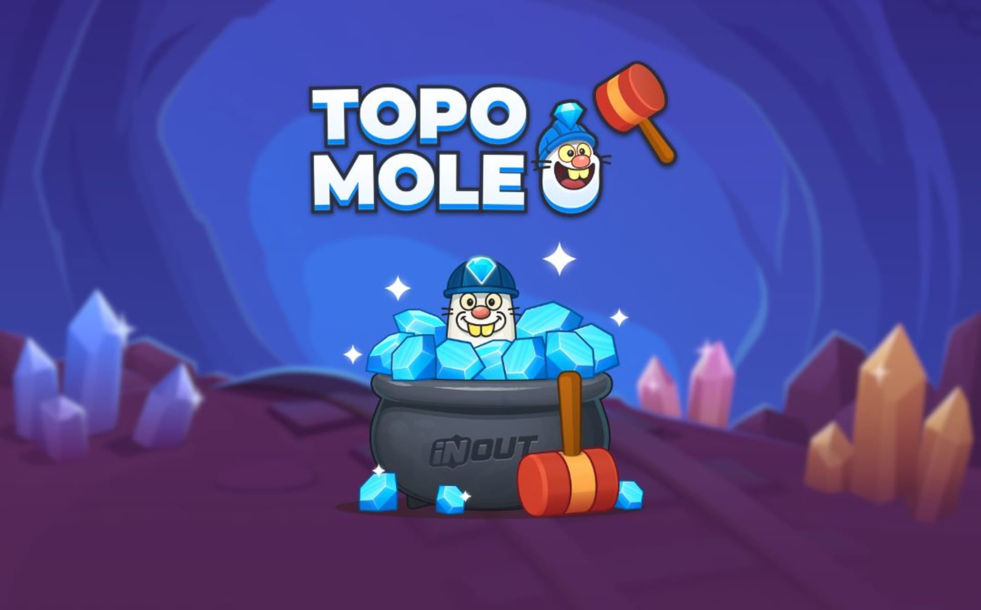 Topo Mole InOut Games — multiplicateur casino