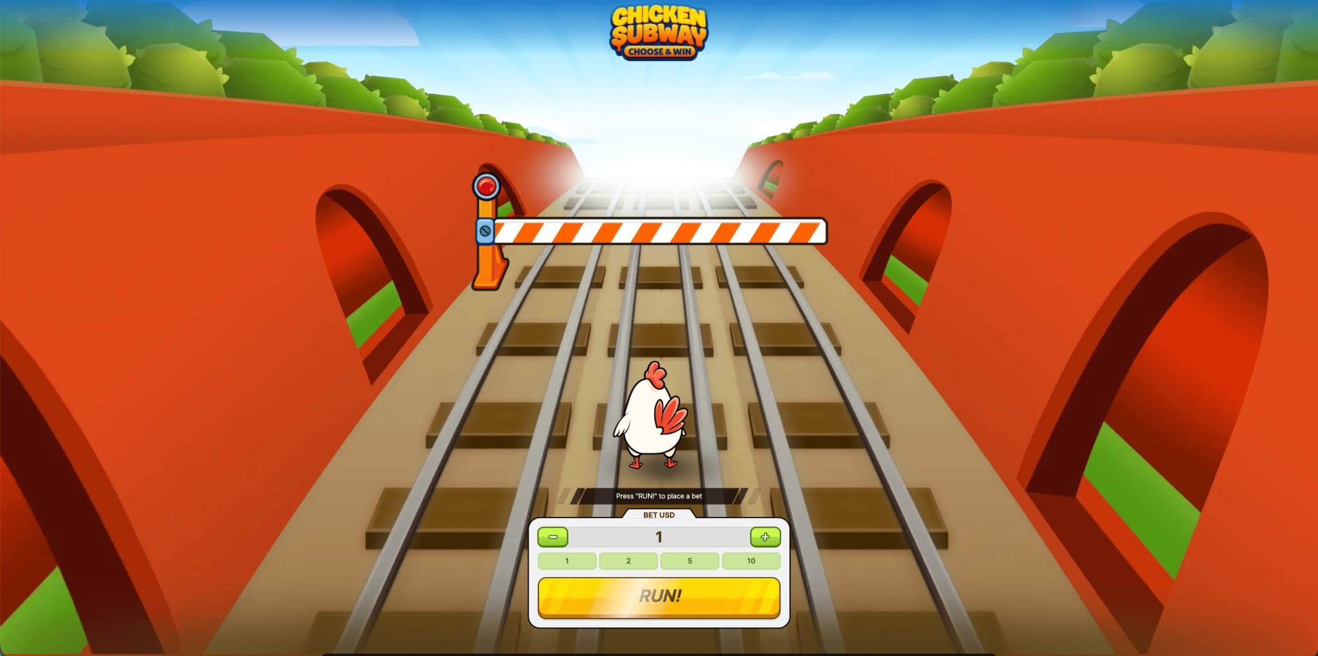 Chicken Subway 100HP Gaming — gameplay et RTP