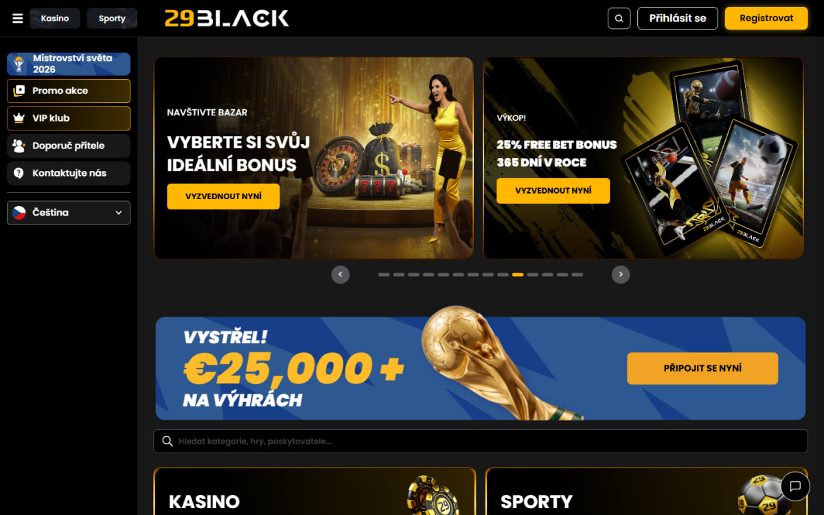 29Black online kasino recenze