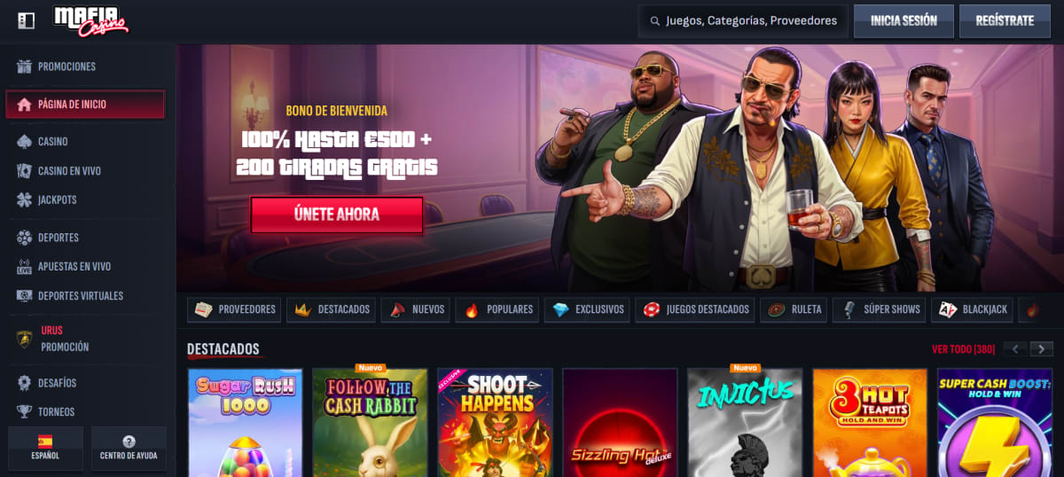 Mafia Casino online kasino recenze