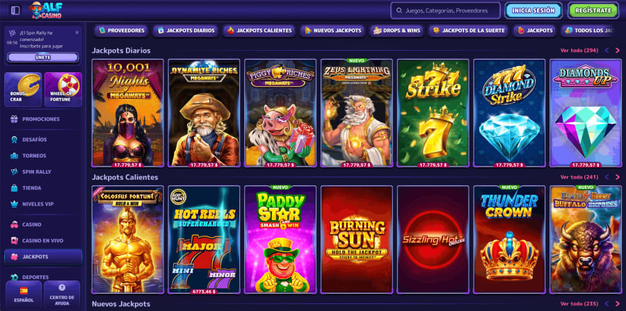 Alf Casino výherní automaty online