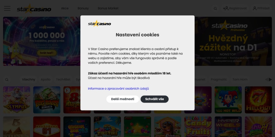 Star Casino online kasino recenze