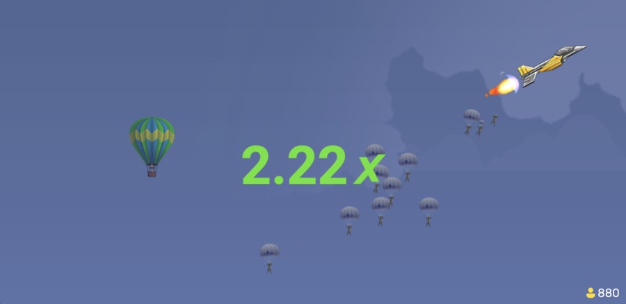 JetX gameplay tryskáč multiplikátor