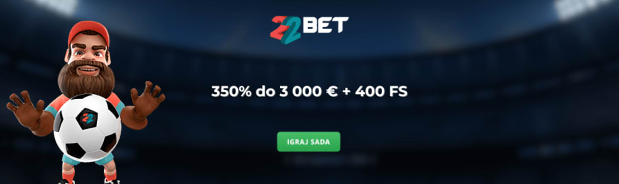 22Bet online kasino recenze