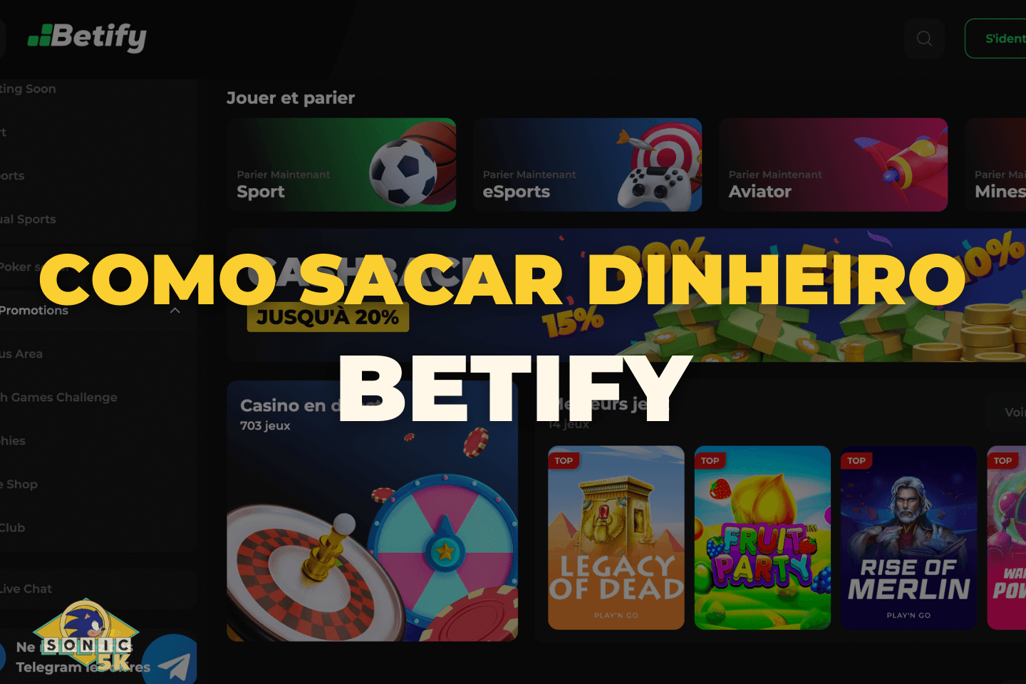 betify casino login