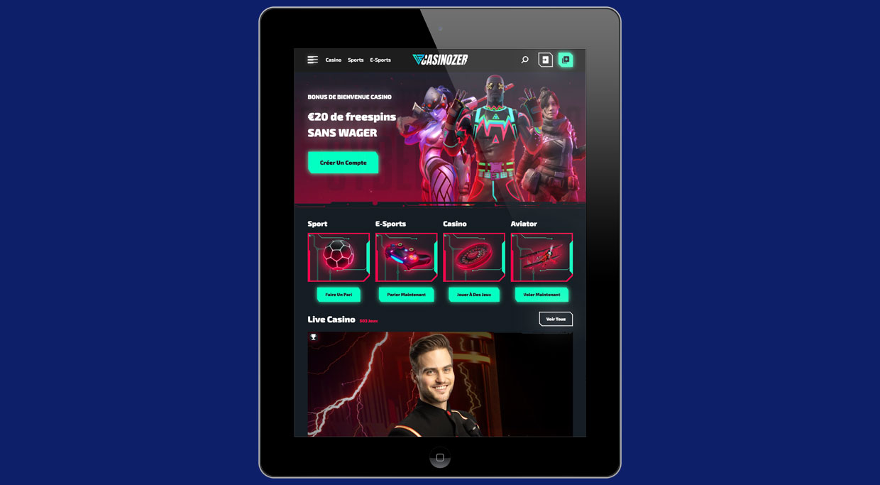 Le casino en ligne Casinozer spécialisé dans les cryptomonnaies Le casino en ligne Casinozer spécialisé dans les cryptomonnaies