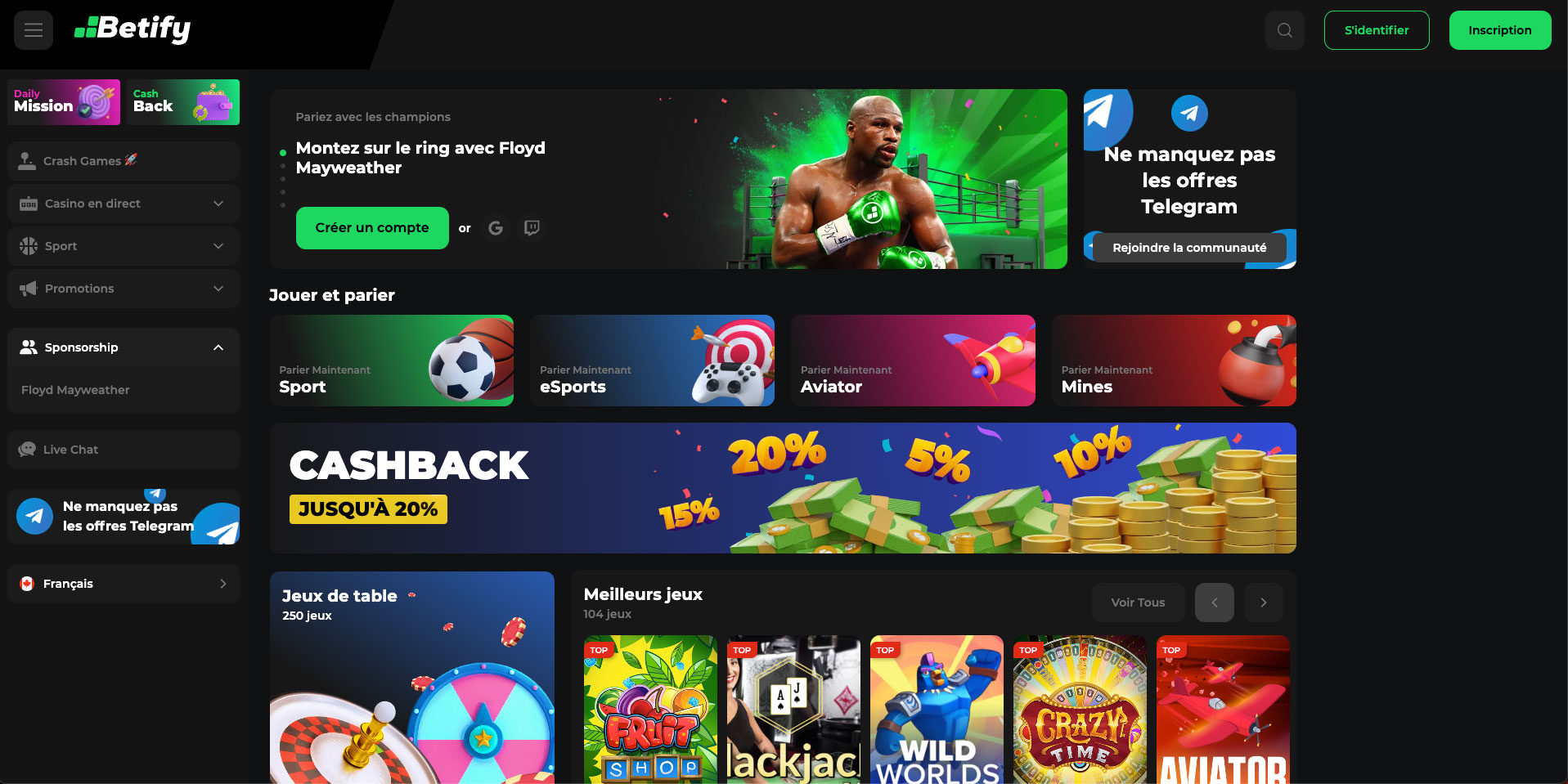 Le nouveau casino en ligne Betify Le nouveau casino en ligne Betify