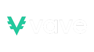 Vave casino - logo officiel de la plateforme casino crypto et paris sportifs