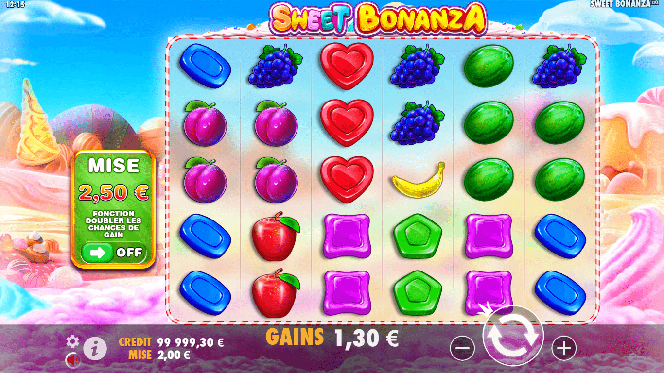 Machine à sous 3D Sweet Bonanza Machine à sous 3D Sweet Bonanza