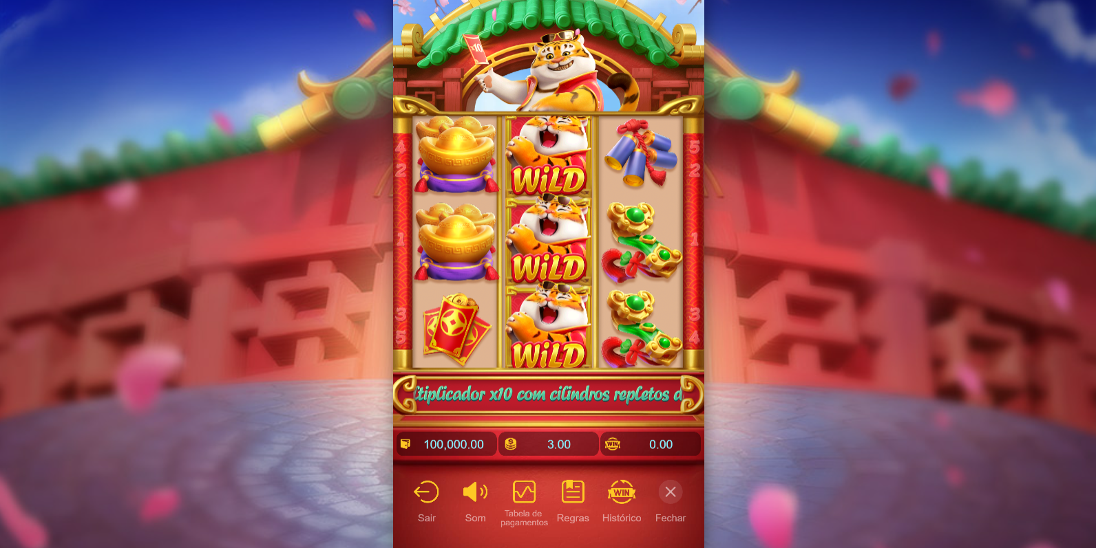 Apresentação do Fortune Tiger