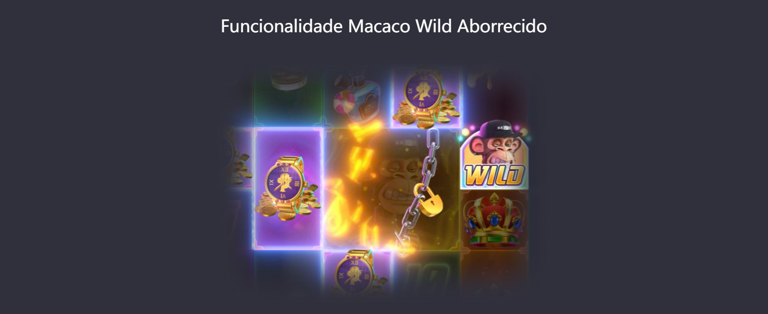 Funcionalidade de Macaco Wild Aborrecido Funcionalidade de Macaco Wild Aborrecido
