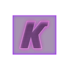 Letra K Wild Ape 3258 Letra K Wild Ape 3258
