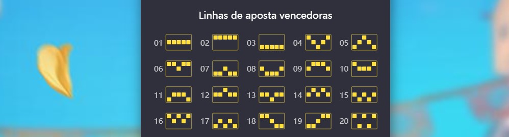 Linhas de aposta Pinata Wins Linhas de aposta Pinata Wins