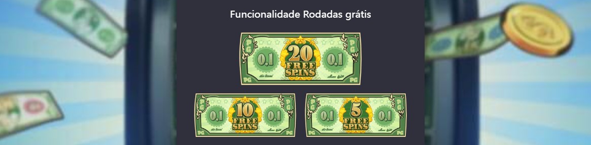 Funcionalidade rodadas grátis Cash Mania Funcionalidade rodadas grátis Cash Mania