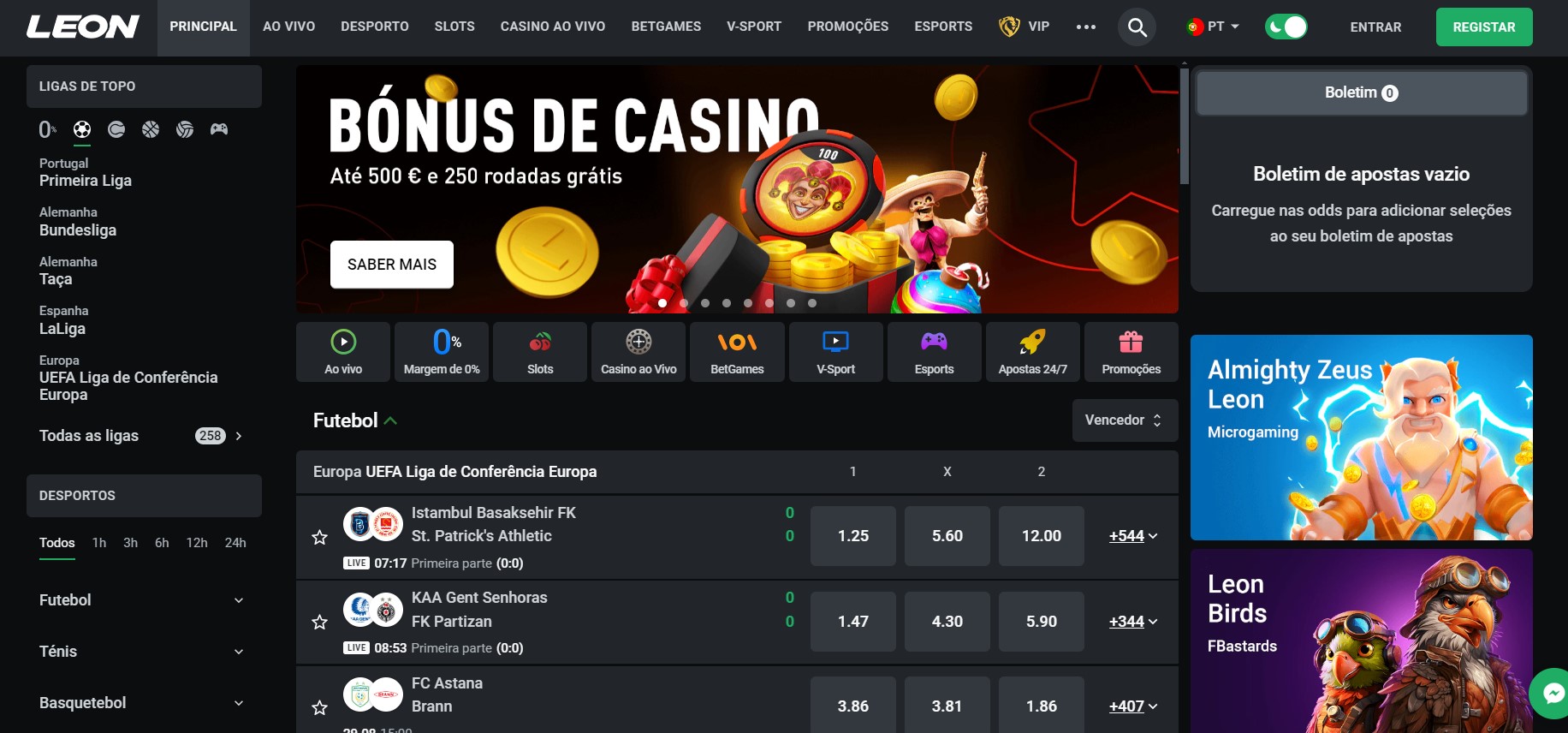Homepage no casino online Leon57 Homepage no casino online Leon57