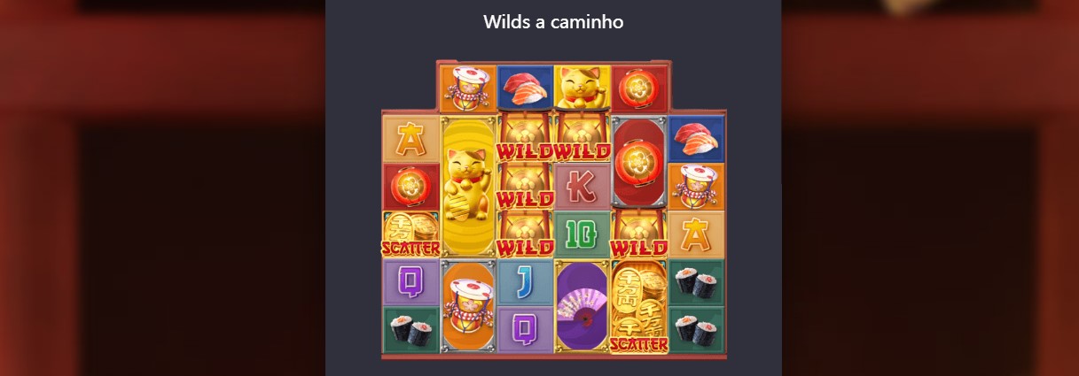 Wilds a caminho Lucky Neko Wilds a caminho Lucky Neko