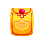 Envelope Dourado Prosperity Fortune Tree