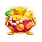 Amuleto dourado Prosperity Fortune Tree
