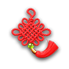 Amuleto-vermelho Tree of Fortune