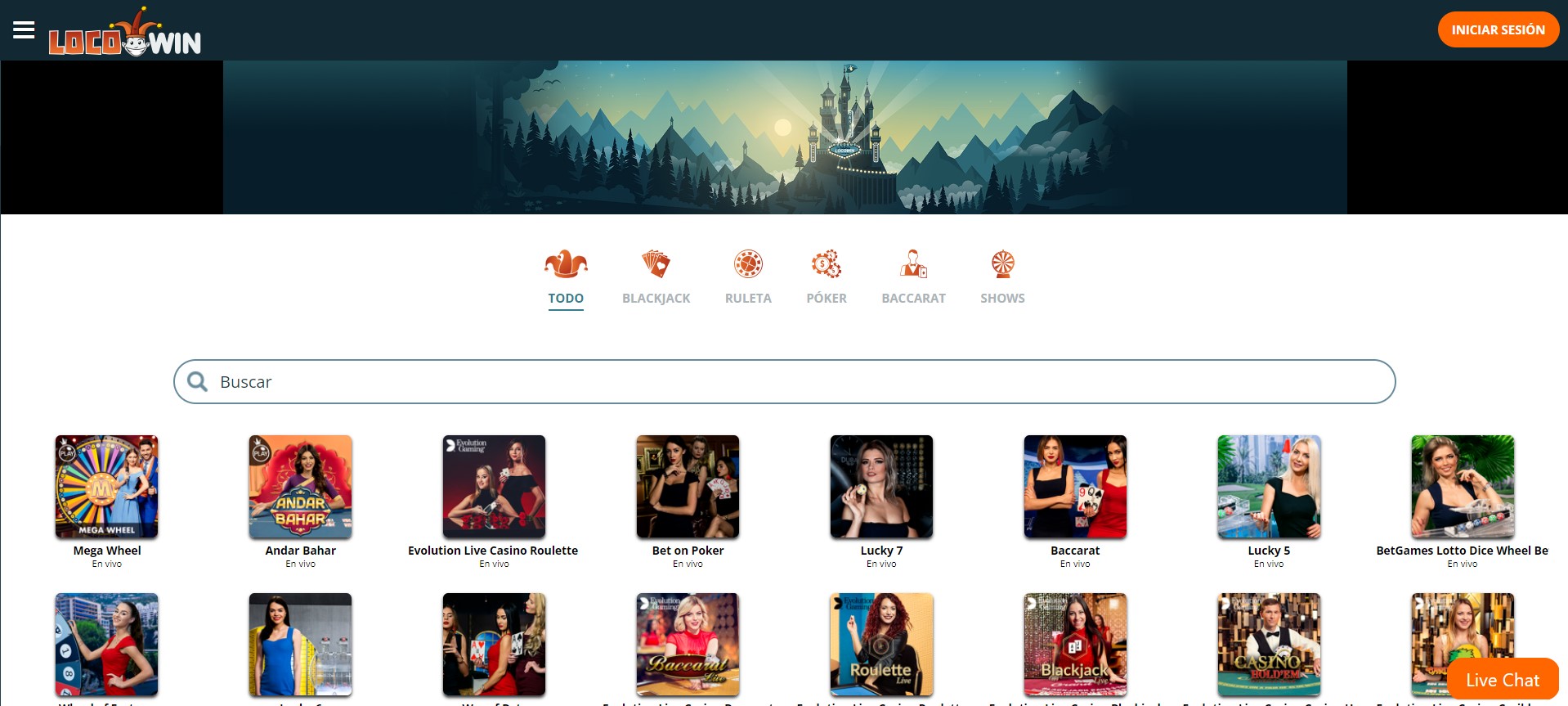 Casino en vivo Locowin Casino en vivo Locowin