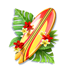 Prancha de surfe Bikini Paradise