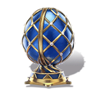 Ovo azul Tsar Treasures