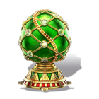 Ovo verde Tsar Treasures