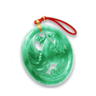 O pingente de jade Phoenix Rises O pingente de jade Phoenix Rises