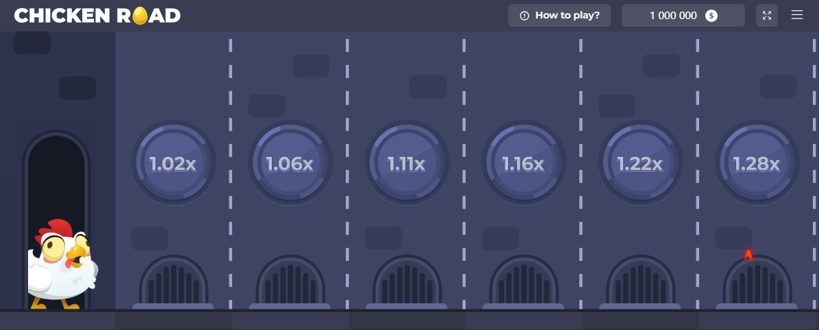 chicken cross road gambling game
