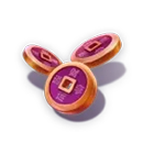 Moedas chinesas Fortune Snake Moedas chinesas Fortune Snake