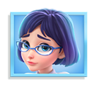 Menina de azul Reel Love