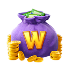 Bolsa de dinheiro Wild Heist Cashout Bolsa de dinheiro Wild Heist Cashout
